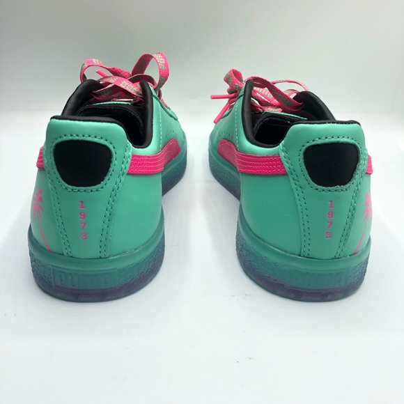 Puma Clyde South Beach Miami Palm Tree Mens Shoe - Picture 3 of 8